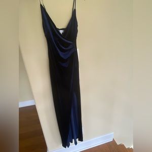 Dark Blue Maxi Gown Size S